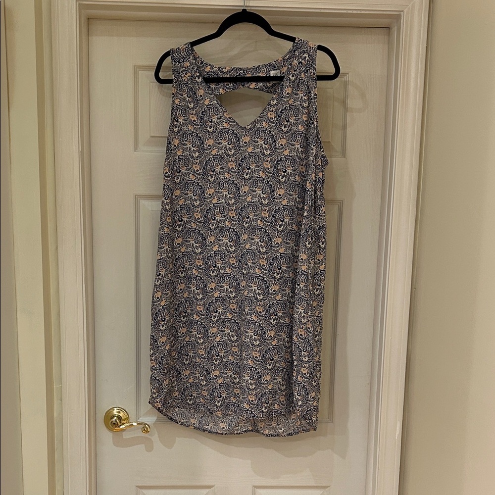 GAP Floral Sleeveless Dress XL